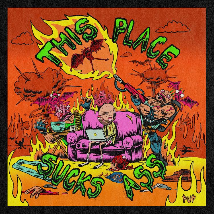 Pup - This Place Sucks Ass 12" - Vinyl - Rise