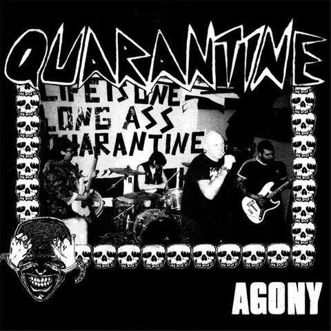 Quarantine - Agony LP - Vinyl - La Vida Es Un Mus