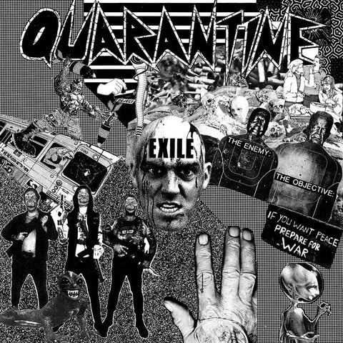 Quarantine - Exile LP - Vinyl - La Vida Es Un Mus