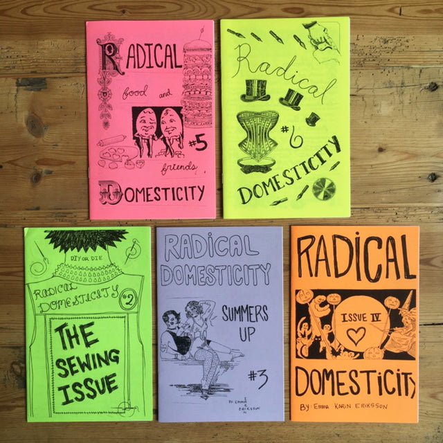 Radical Domesticity #6: Adulting & Past Issues - Zine - Antiquated Future