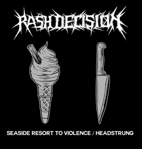 Rash Decision - Seaside Resort To Violence / Headstrung LP - Vinyl - Pumpkin Records