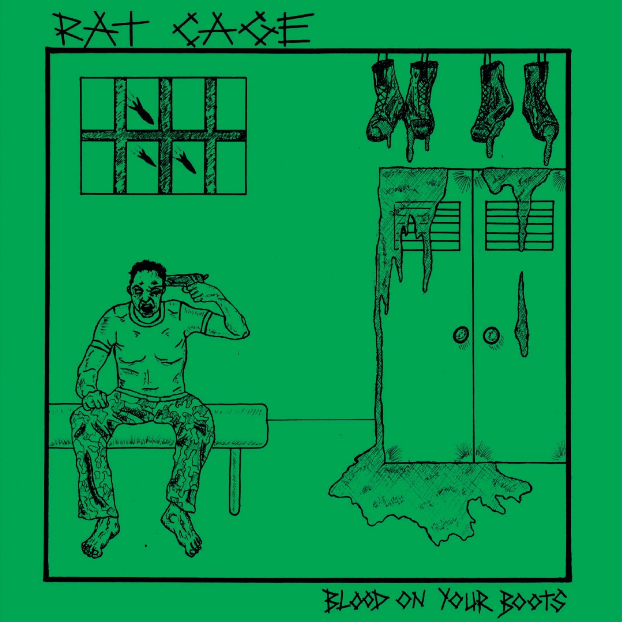 Rat Cage - Blood On Your Boots 7" - Vinyl - La Vida Es Un Mus
