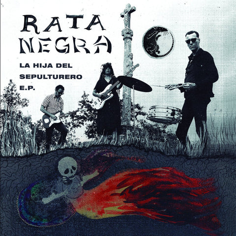 Rata Negra - La Hija Del Sepulturero EP 7" - Vinyl - La Vida Es Un Mus