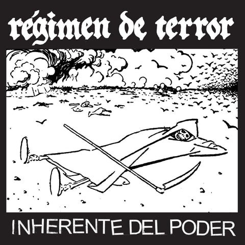 Regimen De Terror - Inherente Del Poder 7" - Vinyl - La Vida Es Un Mus