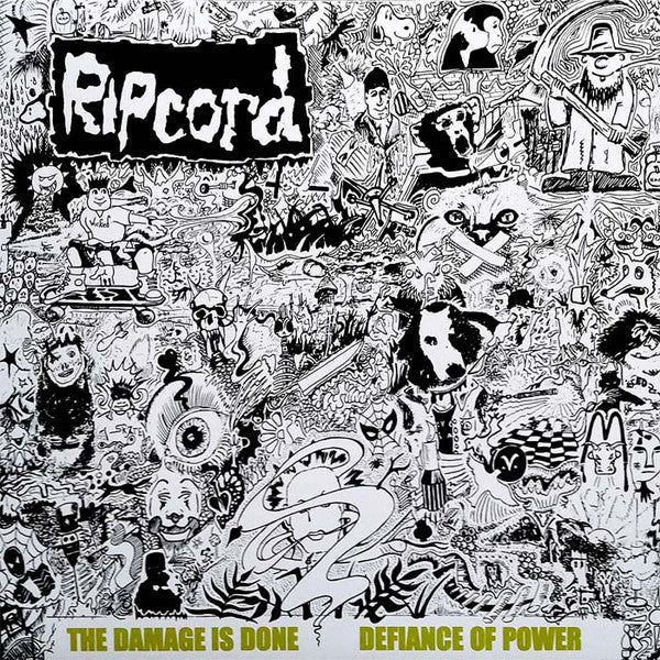Ripcord - The Damage Is Done/Defiance Of Power LP - Vinyl - Skuld
