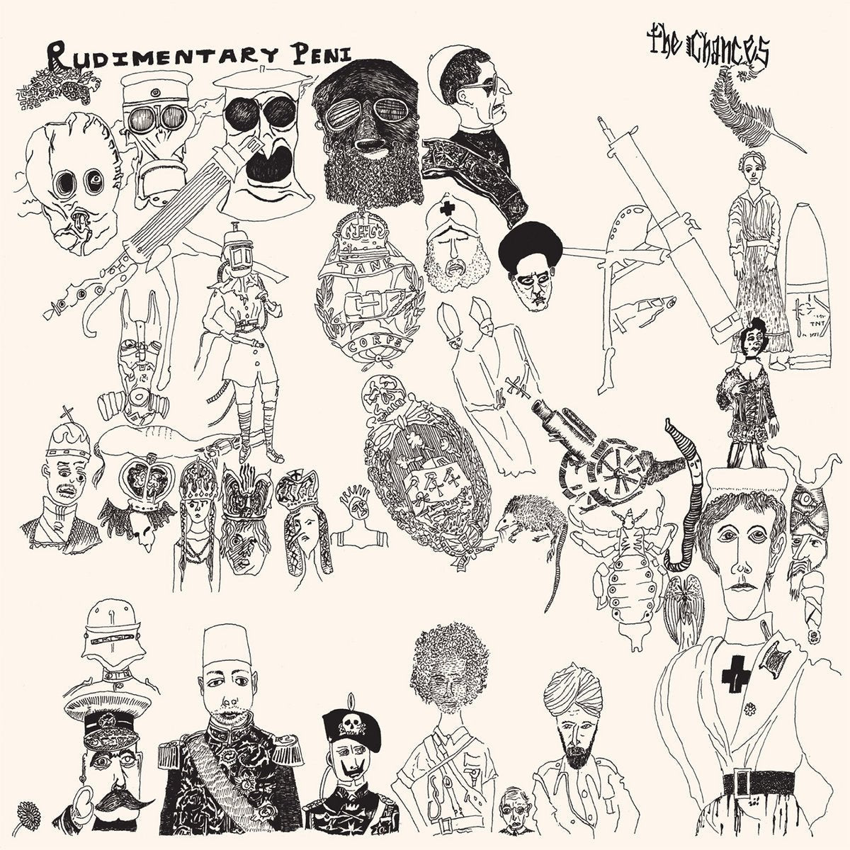 Rudimentary Peni - The Chances 7" - Vinyl - Sealed