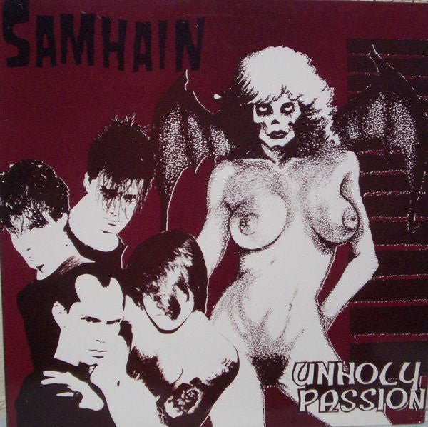 Samhain - Unholy Passion LP - Vinyl - Mars Zombie