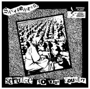Savageheads - Service To Your Country LP - Vinyl - Social Napalm