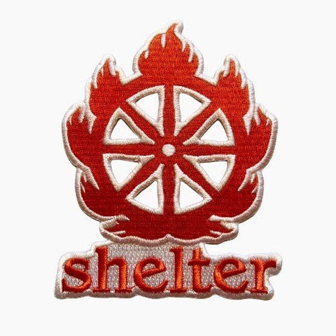 Shelter - Logo Embroidered Patch - Merch - Revelation Records