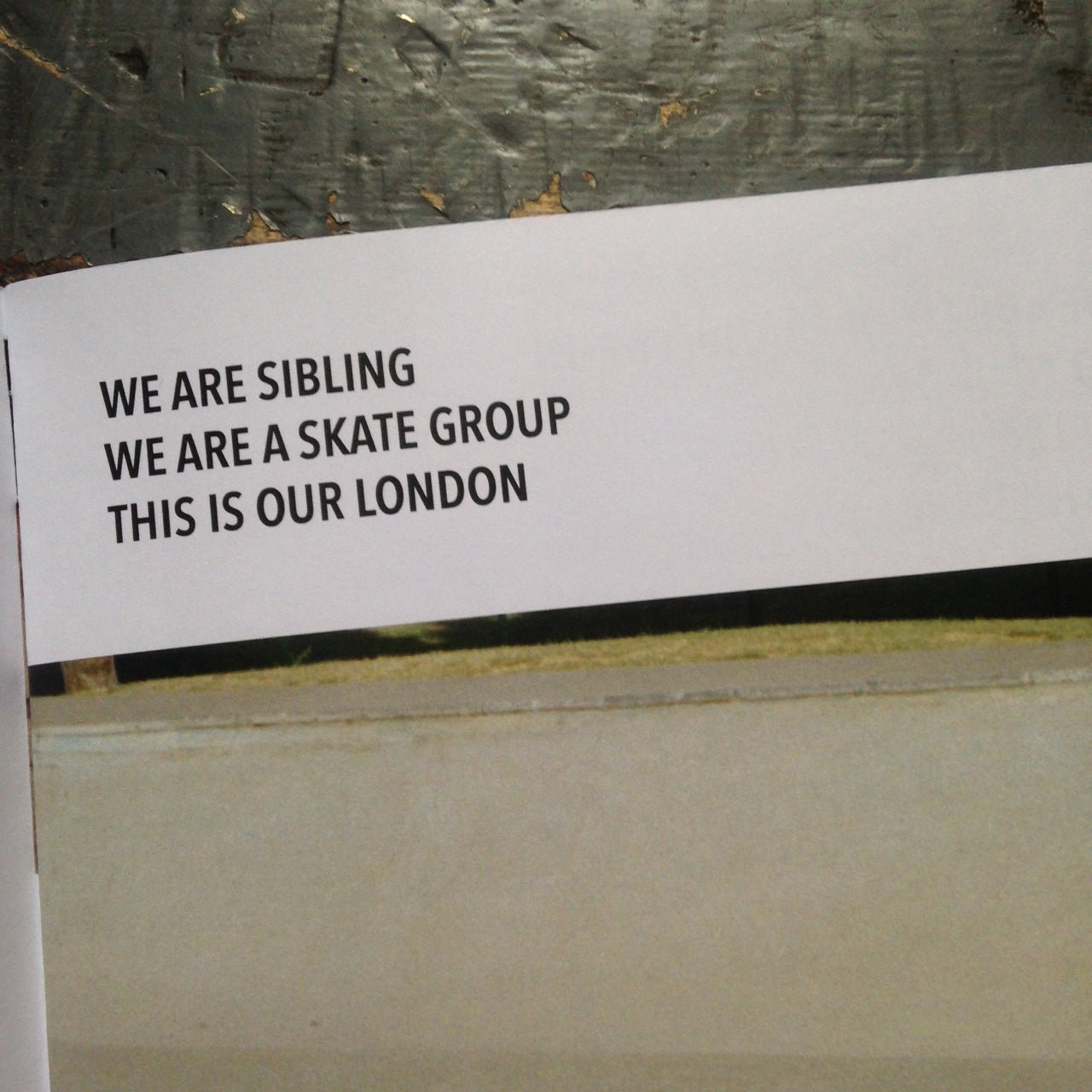 Sibling: Our London - Zine - Sibling