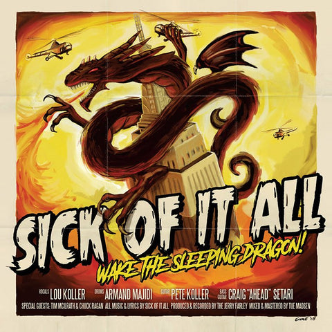 Sick Of It All - Wake The Sleeping Dragon LP - Vinyl - Century Media