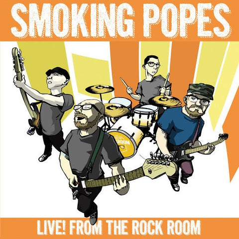 Smoking Popes - Live! From The Rock Room LP - Vinyl - Asbestos