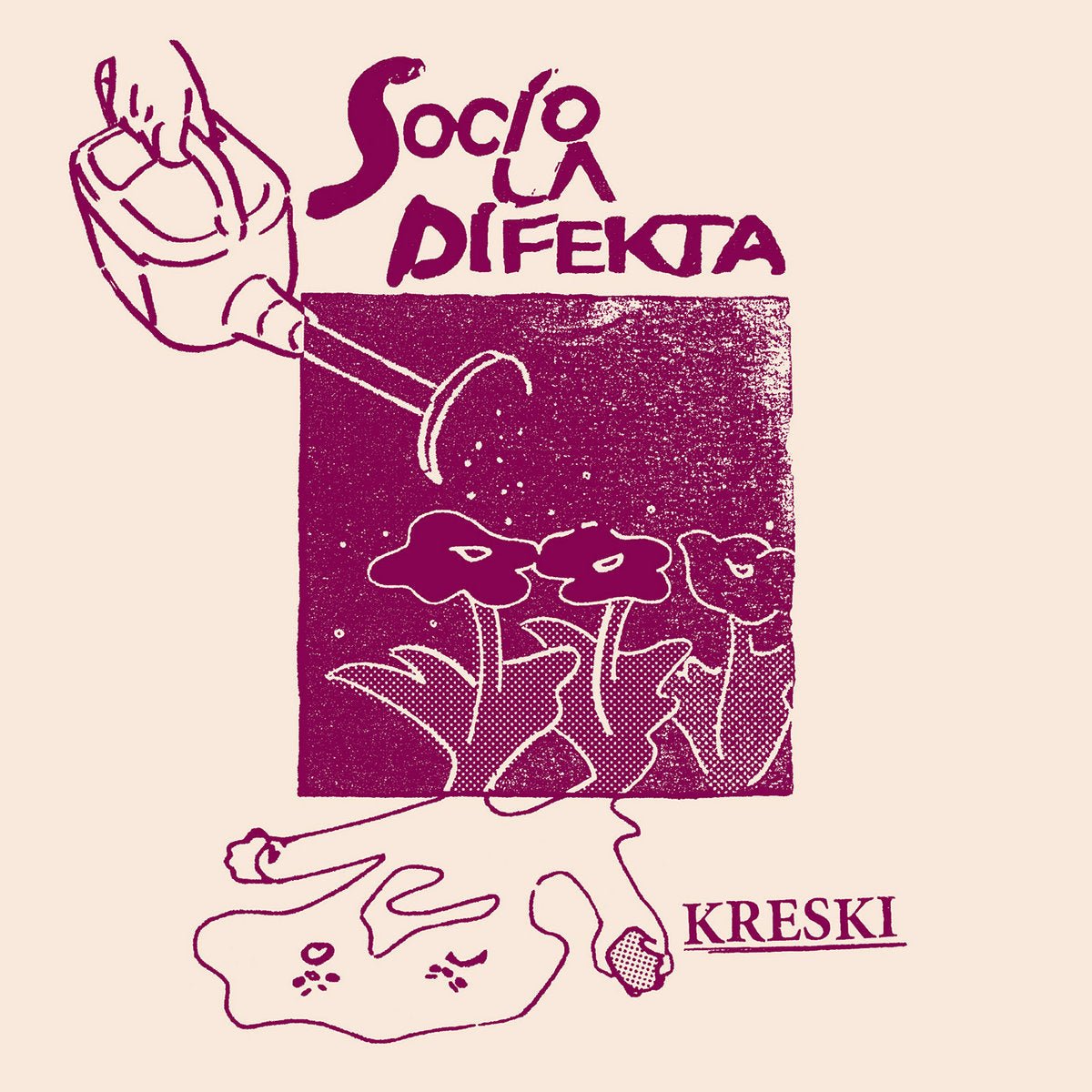Socio La Difekta ‎– Kreski 7" - Vinyl - Beach Impediment