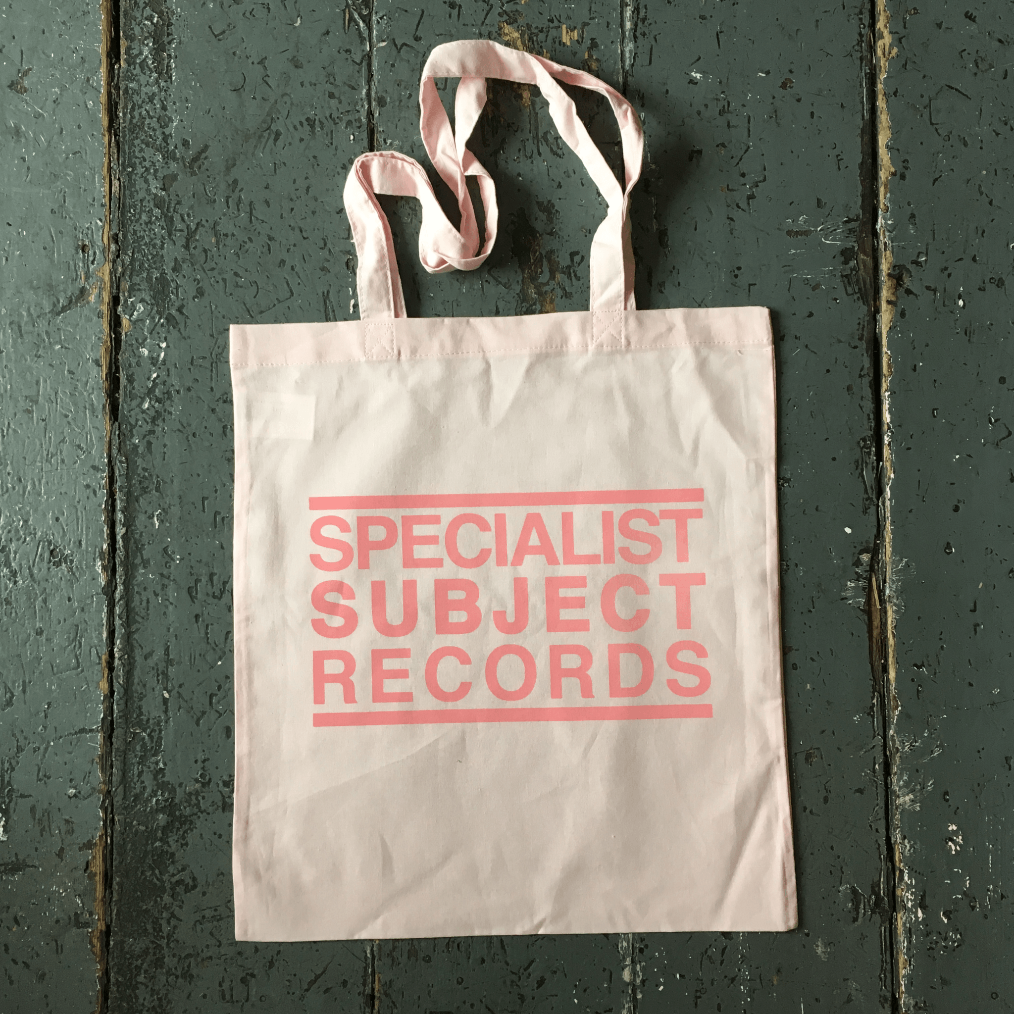 Specialist Subject Pastel Logo Tote - Merch - Specialist Subject Records