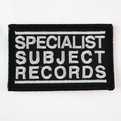Specialist Subject Patch - Merch - Specialist Subject Records