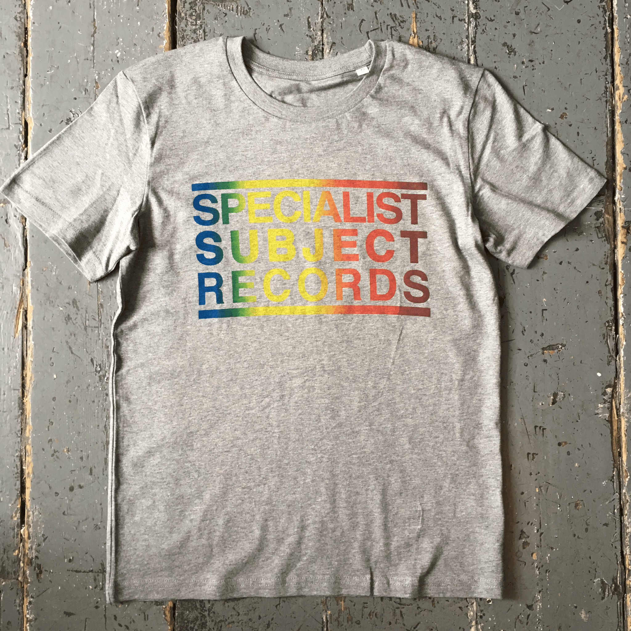 Specialist Subject Rainbow Shirt - Merch - Specialist Subject Records