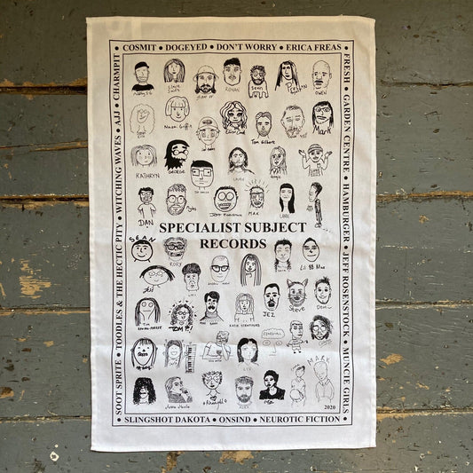 Specialist Subject Tea Towel - Merch - Specialist Subject Records