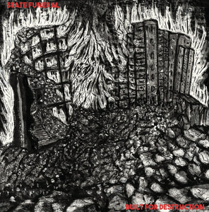 State Funeral - Built For Destruction 7" - Vinyl - Static Shock