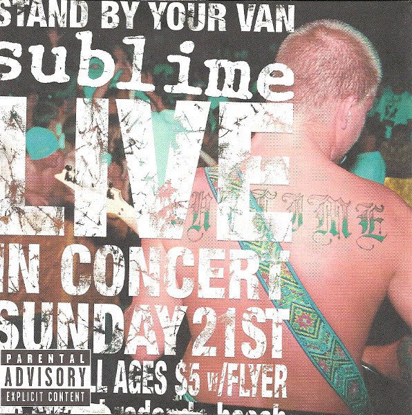 Sublime - Stand By Your Van LP - Vinyl - Geffen