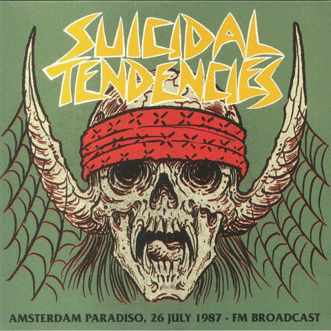 Suicidal Tendencies - Amsterdam Paradiso, 26 July 1987 . FM Broadcast LP - Vinyl - Suicidal
