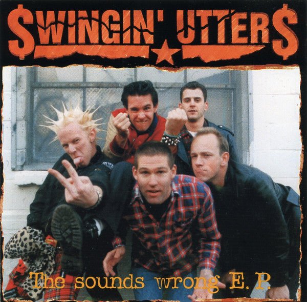 Swingin' Utters - The Sounds Wrong E.P. 10" - Vinyl - Fat Wreck Chords