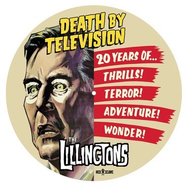 The Lillingtons - Death By Television LP PICTURE DISC - Vinyl - Red Scare