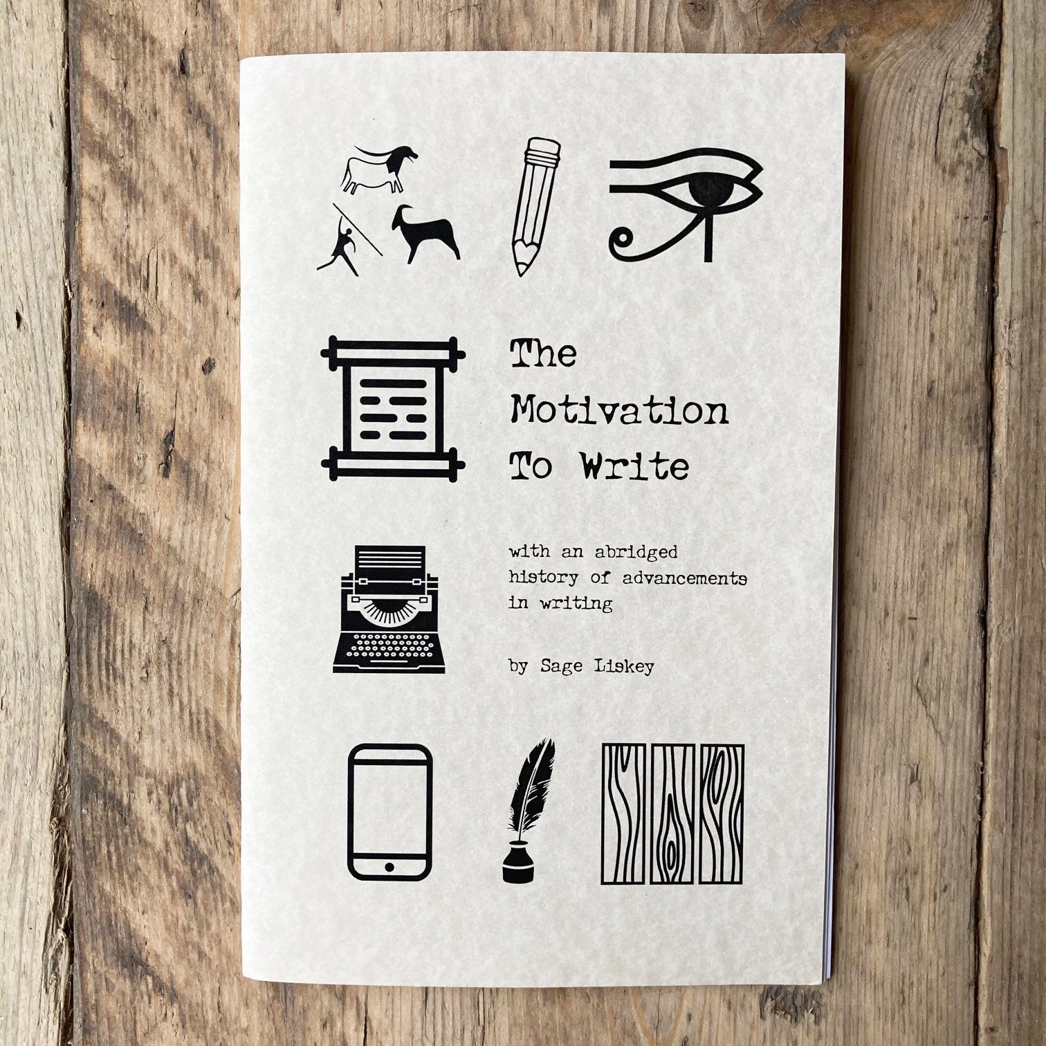 The Motivation to Write - Zine - Antiquated Future