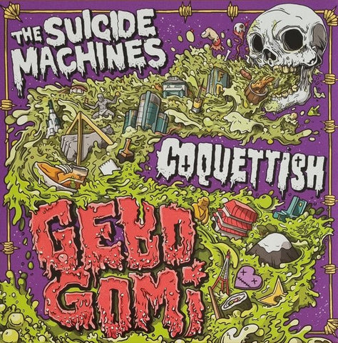 The Suicide Machines / Coquettish – Gebo Gomi LP - Vinyl - Bad Time Records