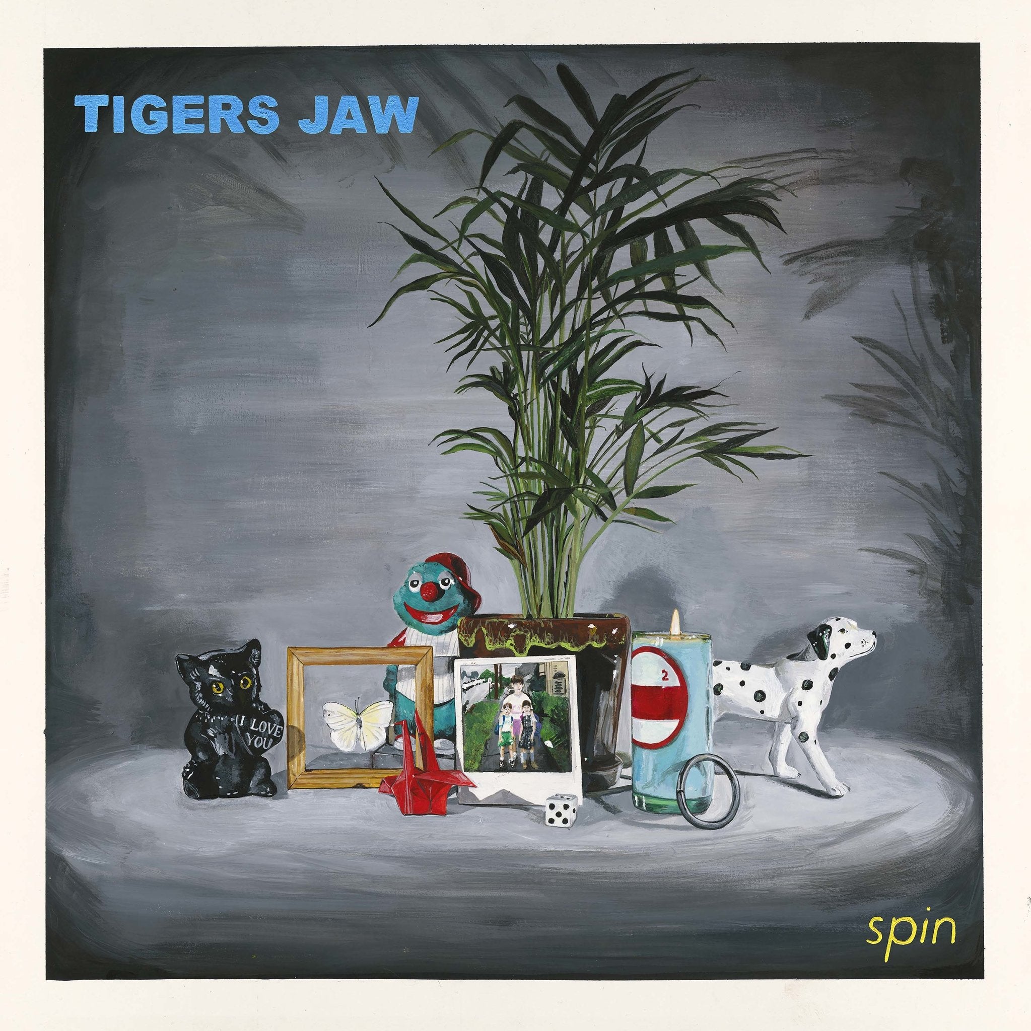 Tigers Jaw - Spin LP - Vinyl - Black Cement