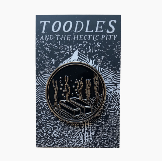 Toodles & The Hectic Pity - Enamel Pin - Merch - Specialist Subject Records