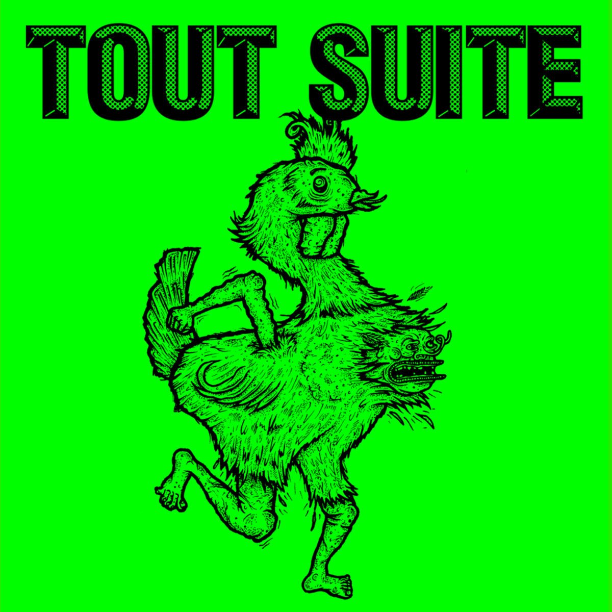 Tout Suite - s/t 7" - Vinyl - Pumpkin