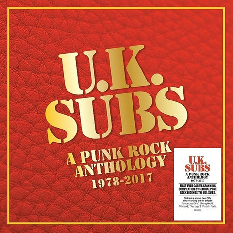 U.K. Subs - A Punk Rock Anthology 2xLP - Vinyl - Demon
