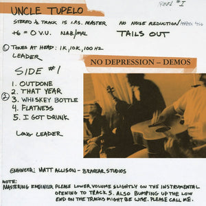 Uncle Tupelo - No Depression - Demos LP - Vinyl - Legacy