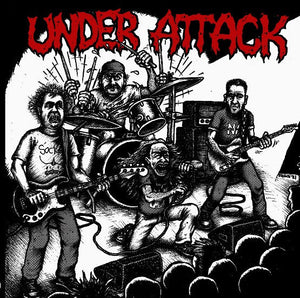 Under Attack - s/t 7" - Vinyl - To Live A Lie