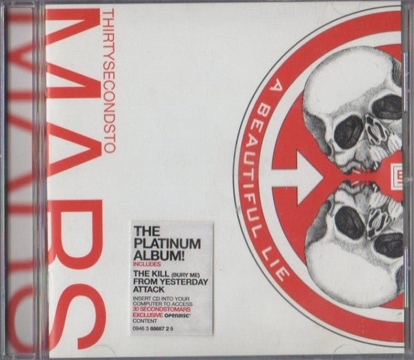 USED: 30 Seconds To Mars - A Beautiful Lie (CD, Album, Enh, RE) - Used - Used