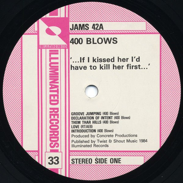 USED: 400 Blows - …If I Kissed Her I'd Have To Kill Her First… (LP, Album) - Used - Used