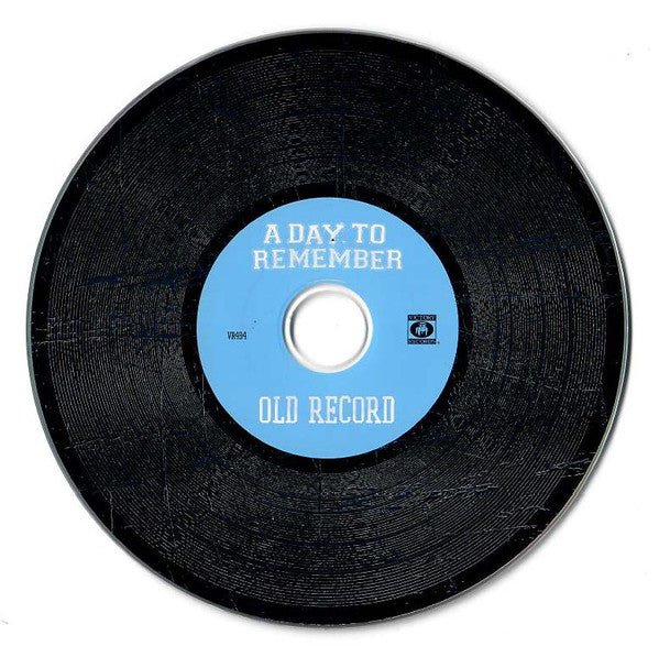 USED: A Day To Remember - Old Record (CD, Album) - Used - Used