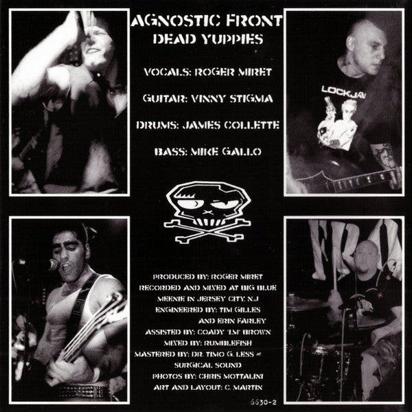 USED: Agnostic Front - Dead Yuppies (CD, Album) - Used - Used