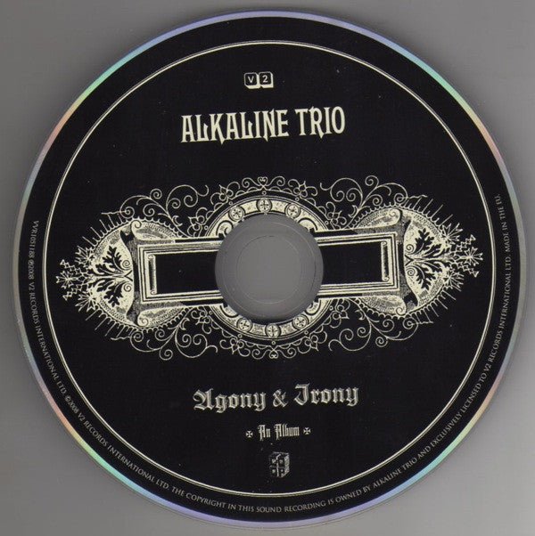 Alkaline Trio high quality Agony and Irony limited color 2022