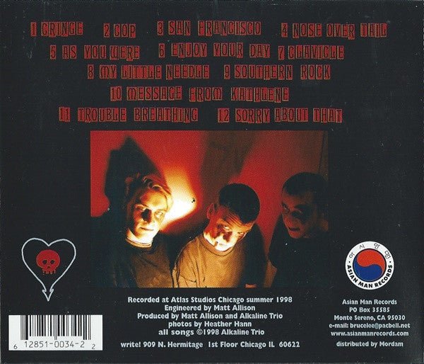 USED: Alkaline Trio - Goddamnit (CD, Album) - Used - Used