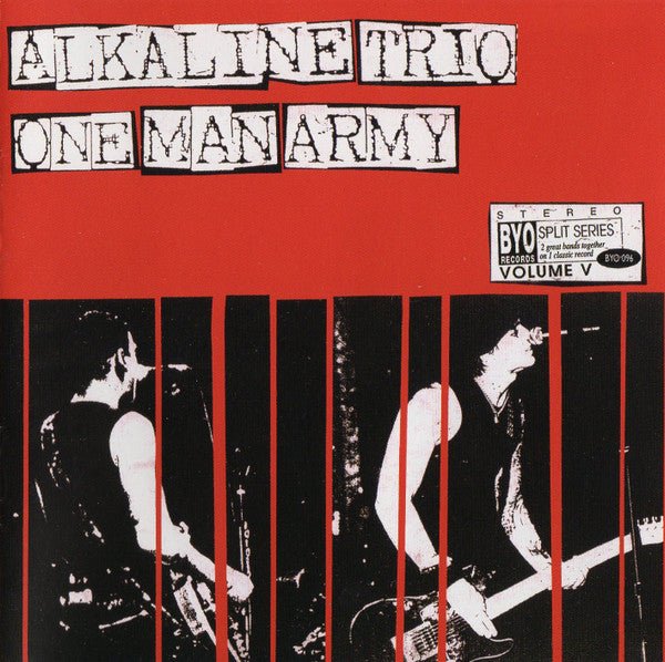 USED: Alkaline Trio / One Man Army - BYO Split Series / Volume V (CD, Album) - Used - Used