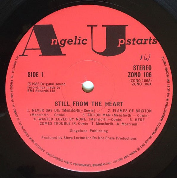 USED: Angelic Upstarts - Still From The Heart (LP, Album) - Used - Used