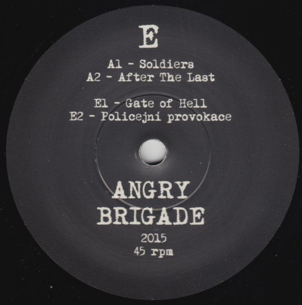 USED: Angry Brigade (2) - Angry Brigade (7", EP, Ltd, Num) - Used - Used