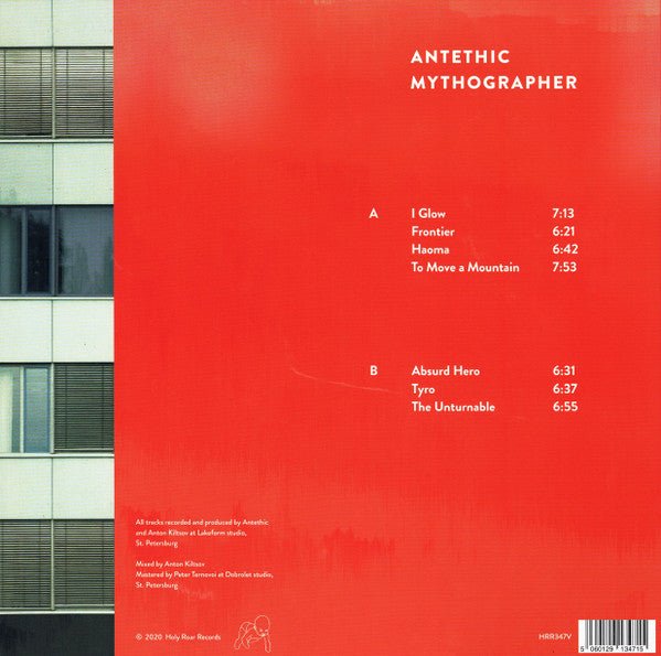USED: Antethic - Mythographer (LP, Album, Ltd, Cle) - Used - Used