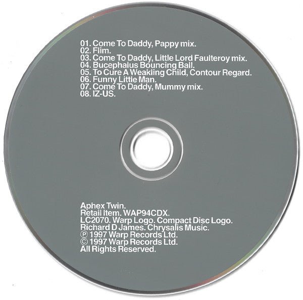USED: Aphex Twin - Come To Daddy (CD, MiniAlbum, RE) - Used - Used