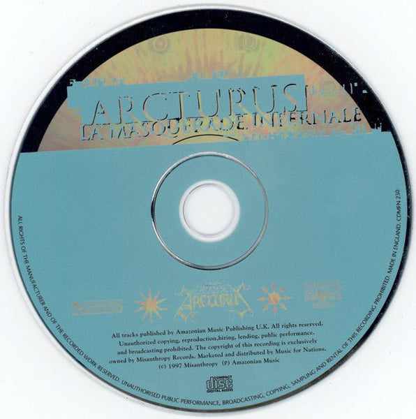 USED: Arcturus - La Masquerade Infernale (CD, Album) - Used - Used