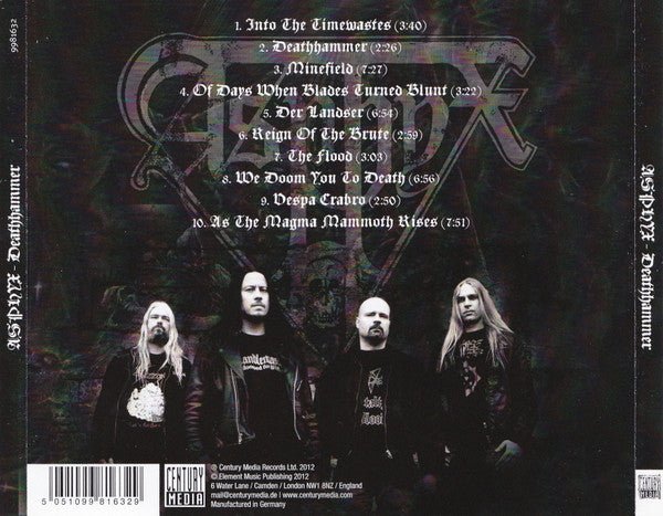 USED: Asphyx - Deathhammer (CD, Album) - Used - Used