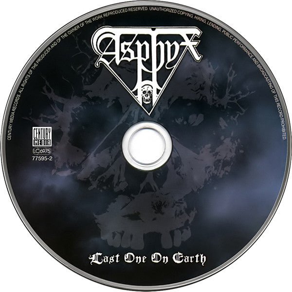 USED: Asphyx - Last One On Earth (CD, Album, RE, RM) - Used - Used