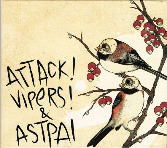 USED: Attack! Vipers! & Astpai - Attack! Vipers! & Astpai (CD, EP) - Used - Used