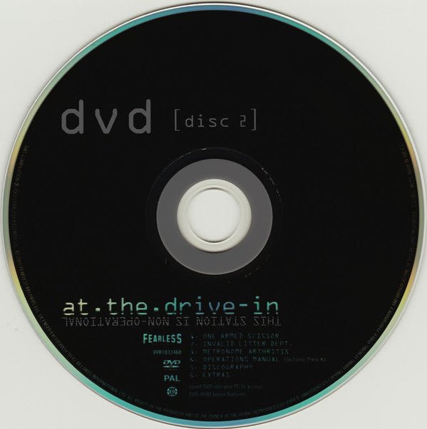 USED: At∙The∙Drive-In* - This Station Is Non-Operational (CD, Comp + DVD, PAL + Ltd) - Used - Used